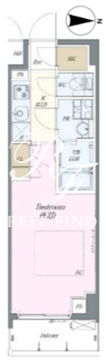 オルタナ大塚 204 間取り図