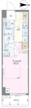 オルタナ大塚 205 間取り図