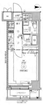 リルシア両国緑4丁目 303 間取り図