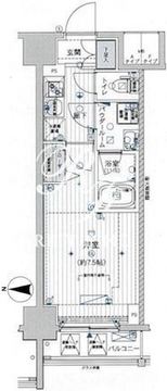 メインステージ浅草入谷2 506 間取り図