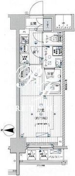 メインステージ浅草入谷2 1304 間取り図