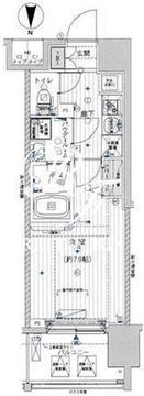 メインステージ浅草入谷2 1001 間取り図