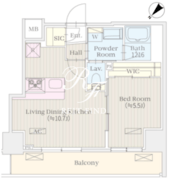 ケルスコート笹塚 502 間取り図