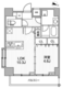 レオーネ錦糸町2 301 間取り図
