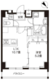 レオーネ錦糸町2 602 間取り図