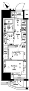 アークマーク水天宮前1 202 間取り図