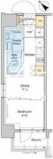 プラウドフラット両国サウス 501 間取り図