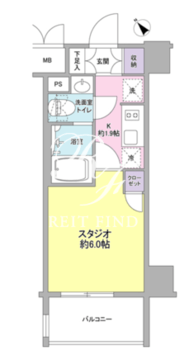 コンフォリア春日富坂 305 間取り図