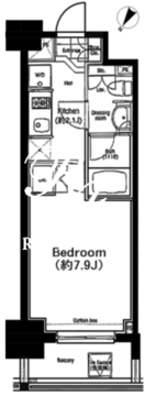 コンフォリア三田イースト 202 間取り図