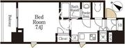 ラクラス浅草蔵前 202 間取り図
