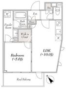 ミリアレジデンス馬込 501 間取り図