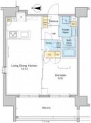 プラウドフラット浅草ディアージュ 604 間取り図