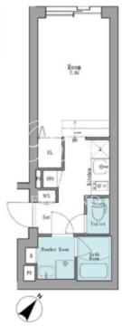 リーガランド武蔵小山 102 間取り図