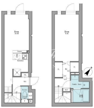 リーガランド武蔵小山 401 間取り図