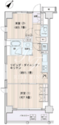 エスティメゾン豊洲レジデンス E-632 間取り図