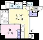 アクシア人形町 602 間取り図