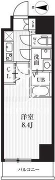 AR向島 503 間取り図