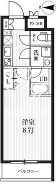AR向島 1104 間取り図