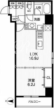 AR向島 605 間取り図
