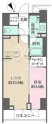 ルフォンプログレ四谷 301 間取り図
