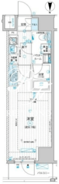メインステージ入谷4 404 間取り図