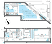 ズーム広尾 411 間取り図