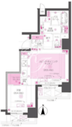 ズーム東神田 1103 間取り図