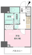 ザ・パークメゾン東大井 904 間取り図