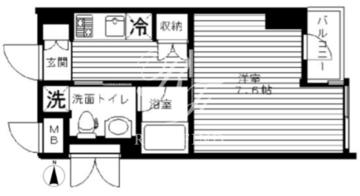 セリーズ門前仲町 508 間取り図