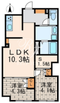 グランパセオ碑文谷 N-104 間取り図