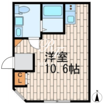 グランパセオ碑文谷 N-301 間取り図