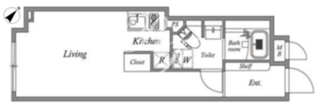 グランパセオ碑文谷 N-304 間取り図