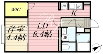 グランパセオ茗荷谷 201 間取り図