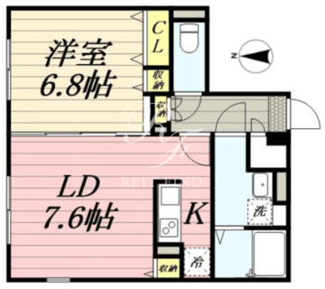 グランパセオ茗荷谷 306 間取り図
