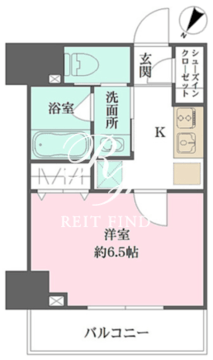 ザ・パークメゾン東大井 804 間取り図
