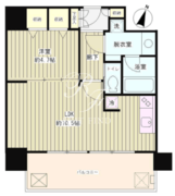 リバー＆タワー 1003 間取り図