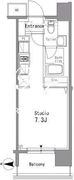 パークアクシス亀戸中央公園 1103 間取り図