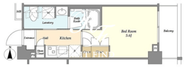 アークマーク西小山 603 間取り図