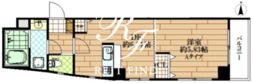 キャッスルパレス両国横網公園 601 間取り図