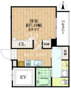 キャッスルパレス両国横網公園 302 間取り図