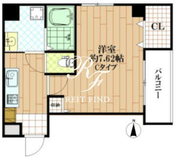 キャッスルパレス両国横網公園 503 間取り図