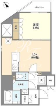 KURAMAE214 201 間取り図