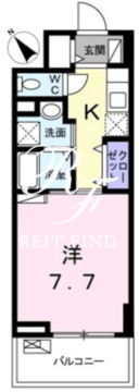 ライト・アベニュー 603 間取り図