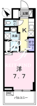 ライト・アベニュー 803 間取り図