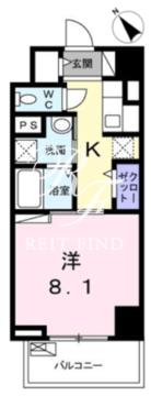 ライト・アベニュー 705 間取り図