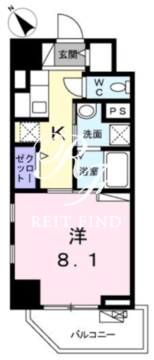ライト・アベニュー 506 間取り図