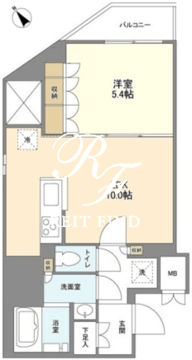 KURAMAE214 1201 間取り図