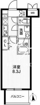 AR向島 306 間取り図