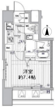 メイクスデザイン両国 S-7階 間取り図