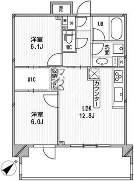 ライオンズシティ白金高輪 903 間取り図